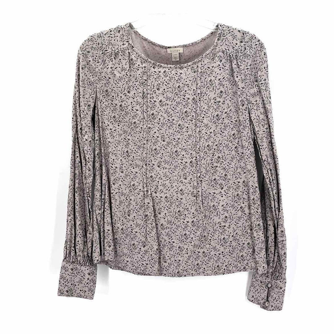 Size XXS HINGE gray print Shirt
