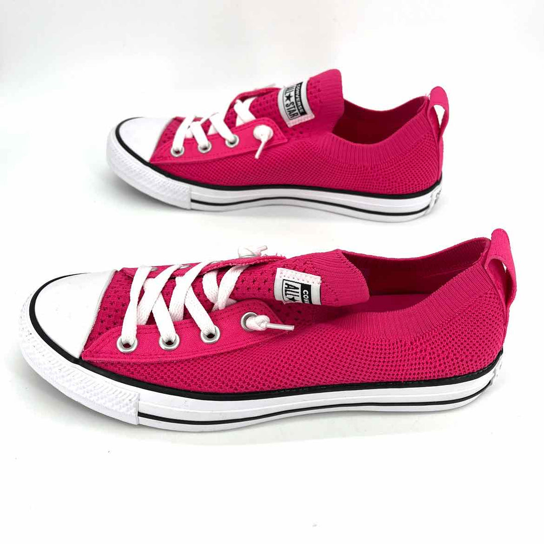 Shoe Size 9 Converse Hot Pink Knit Sneakers