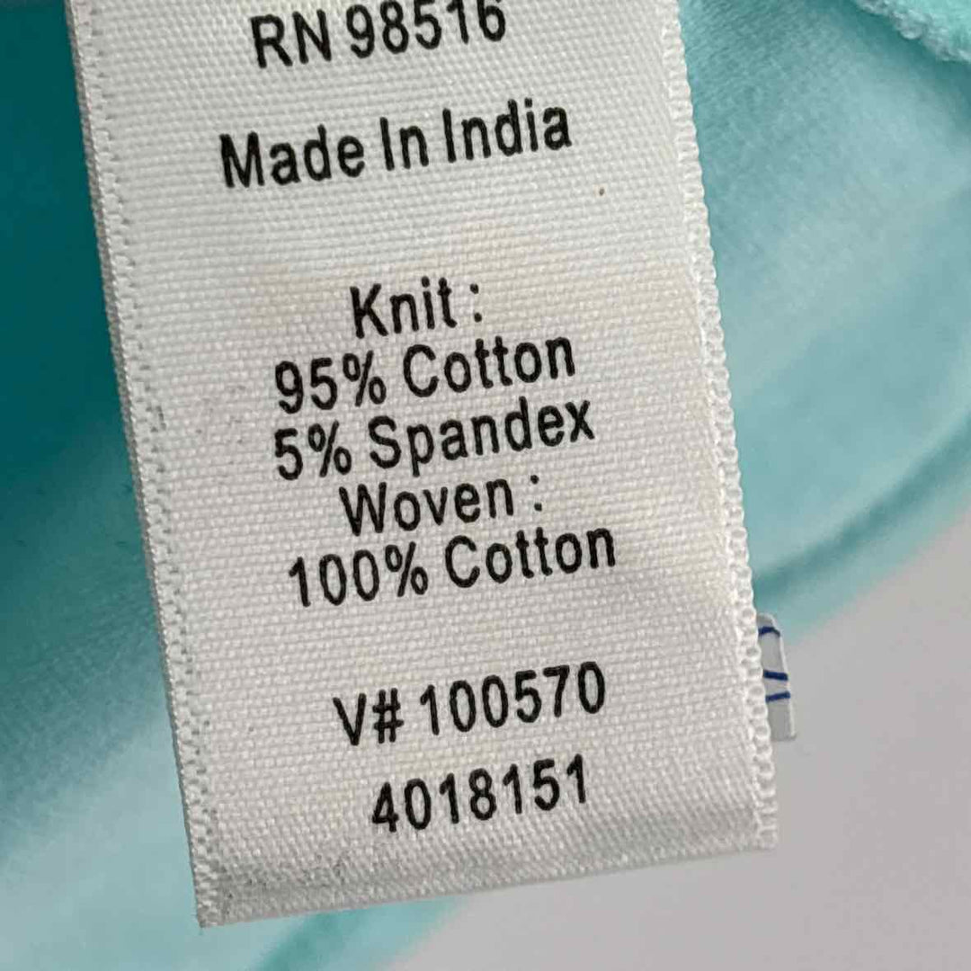 Size XL Coldwater Creek Aqua Shirt
