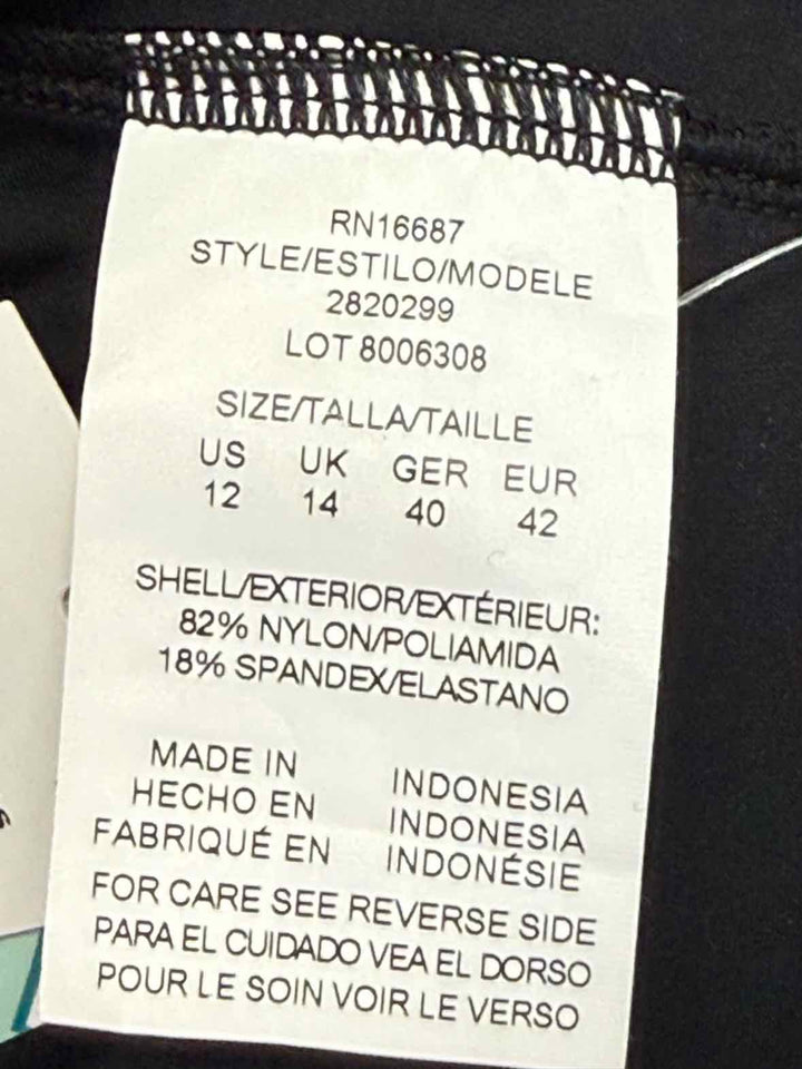 Size 12 Black Swimsuit