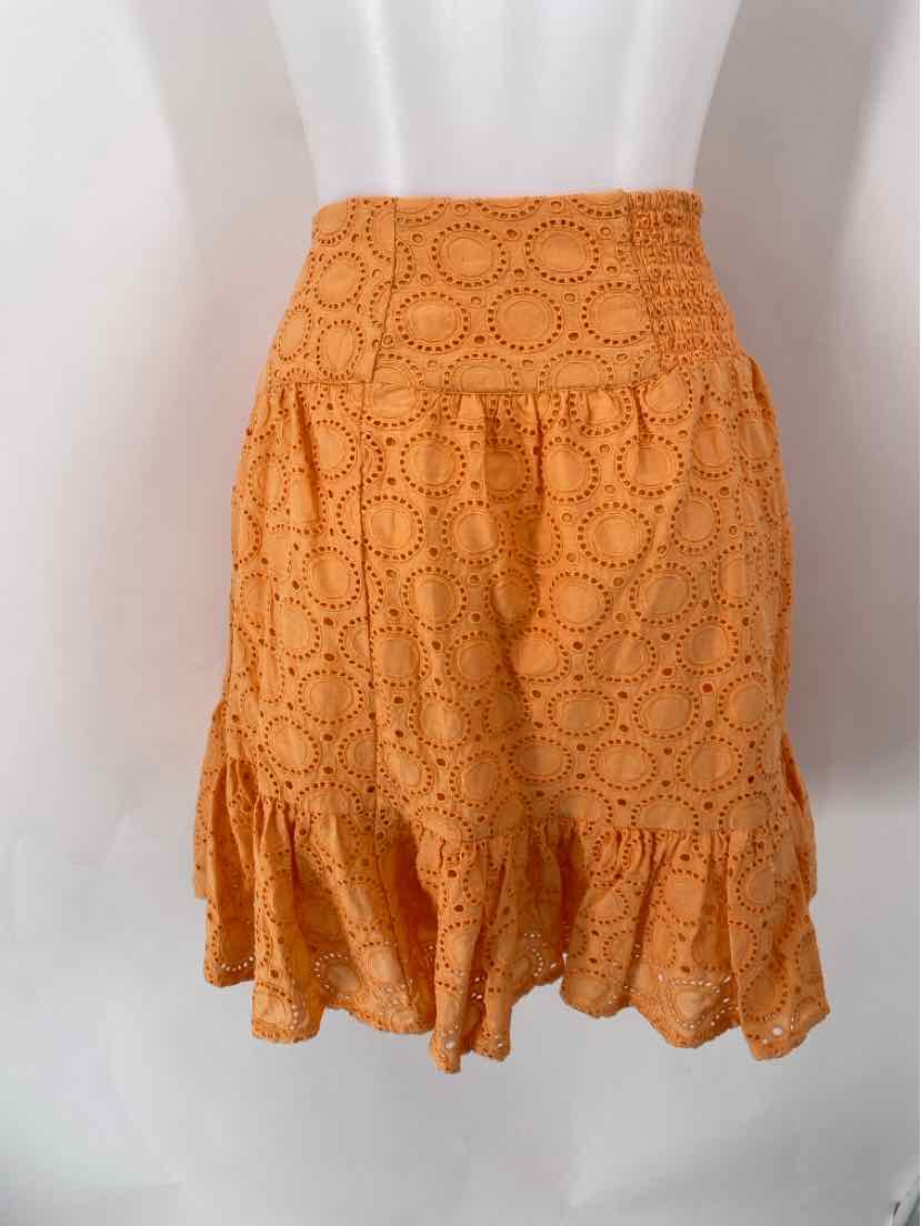 Size 1X MAEVE Orange Skirt