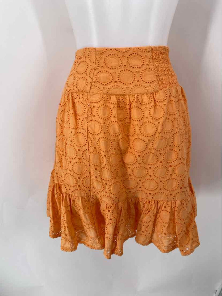 Size 1X MAEVE Orange Skirt