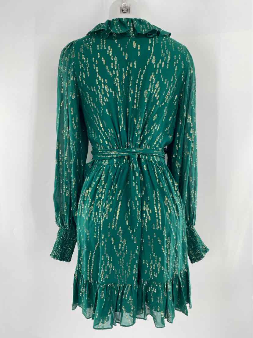 Size 10 Lilly Pulitzer Green Print Dress