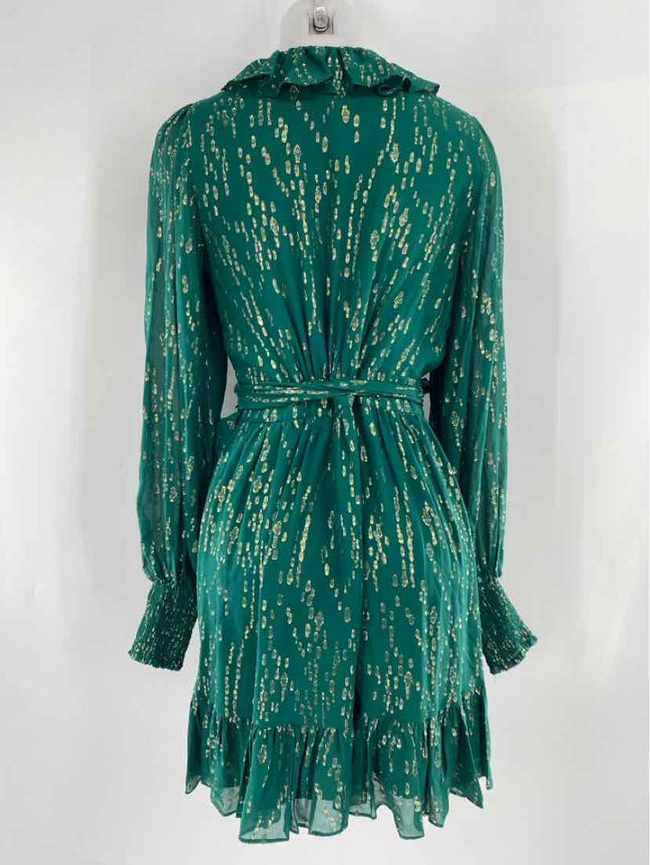 Size 10 Lilly Pulitzer Green Print Dress