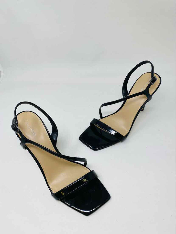 Shoe Size 10 Calvin Klein Black Sandals