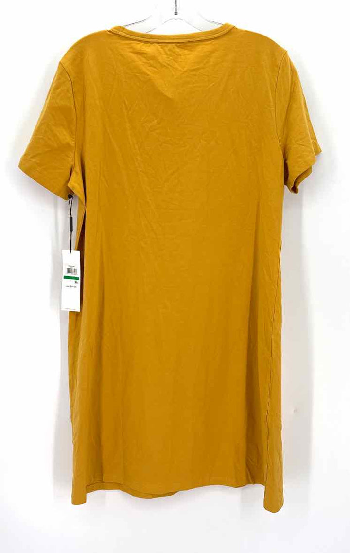 Size L Calvin Klein Mustard Dress