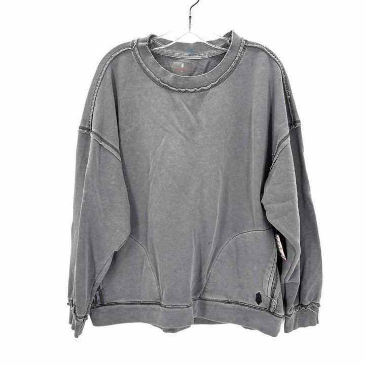 Size M FREE PEOPLE Gray Shirt