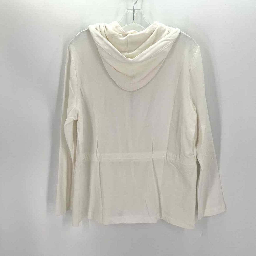 Size L Talbots White Jacket