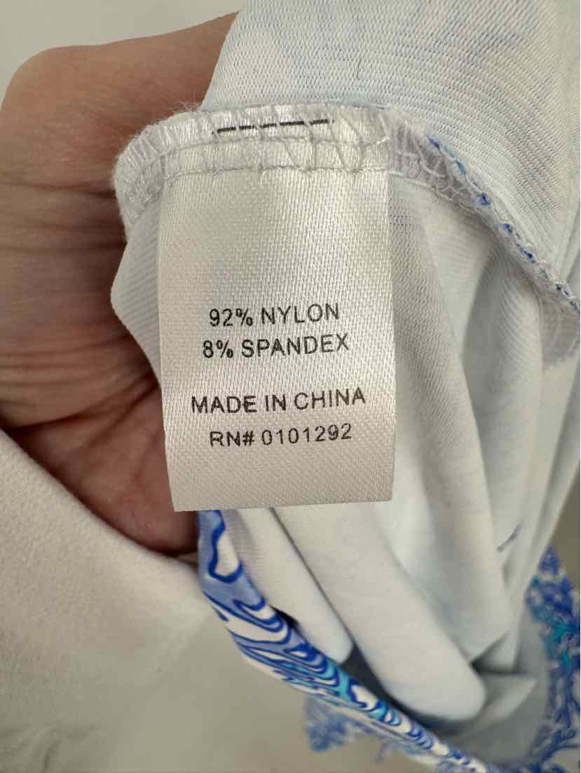 Size S White Print Dress
