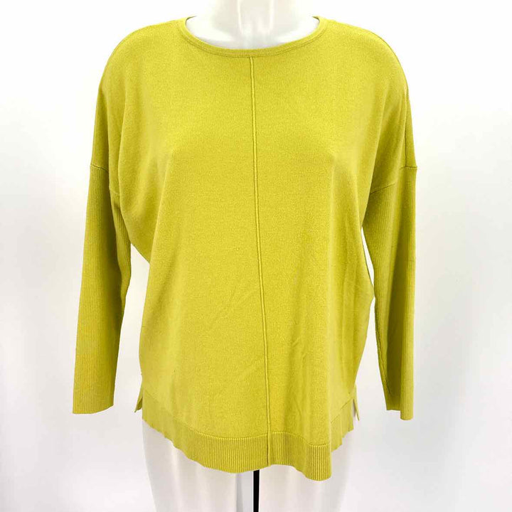 Size S Chico's Lime Green Knit Sweater