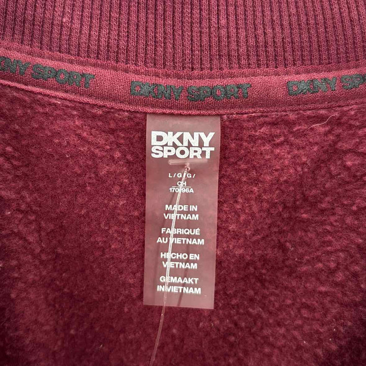 Size L DKNY Burgundy Shirt