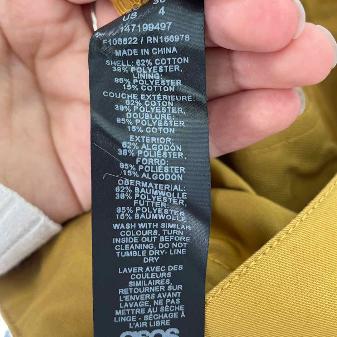 Size 4 Asos Mustard Pants