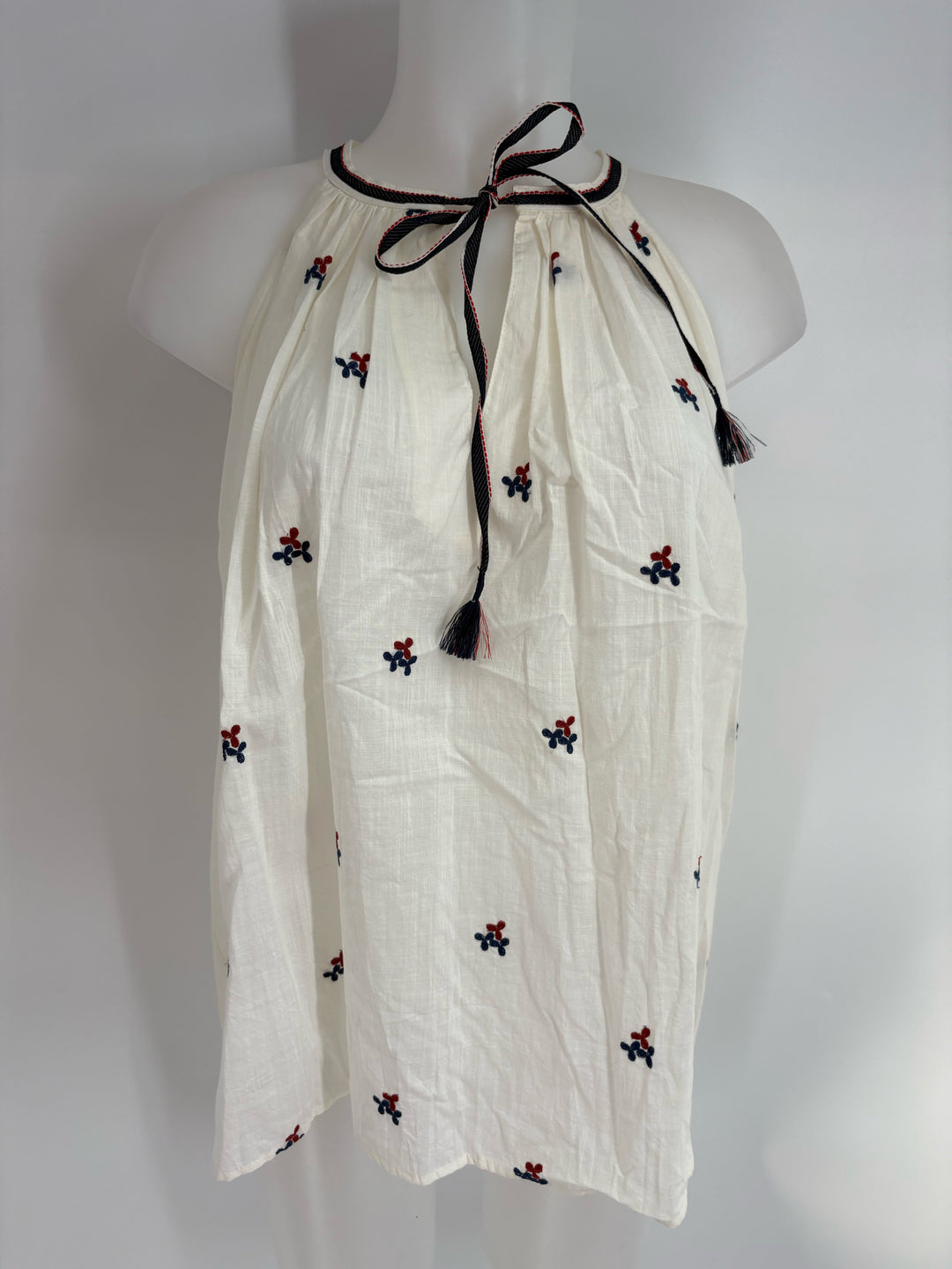 Size L LUCKY Cream Shirt