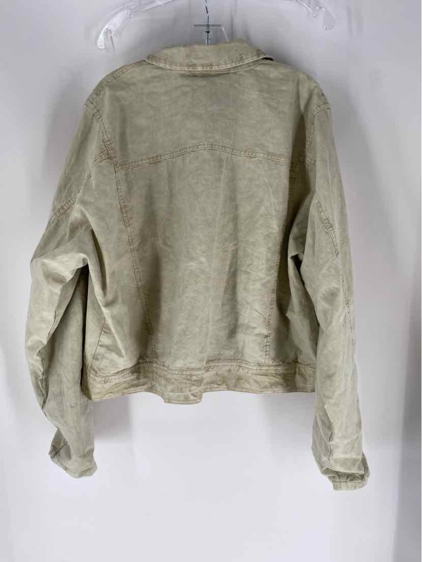 Size L WE THE FREE Tan Jacket