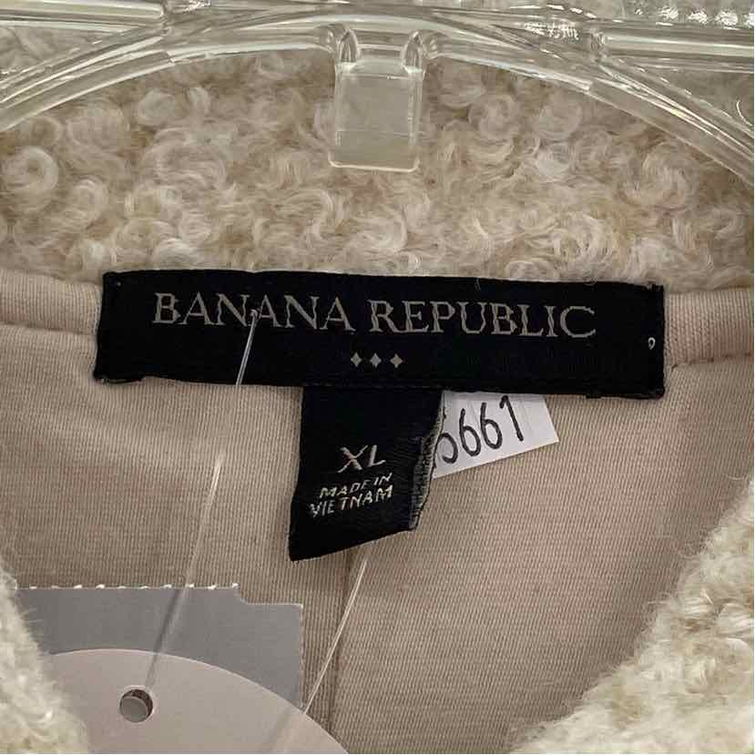 Size XL Banana Republic Beige Jacket