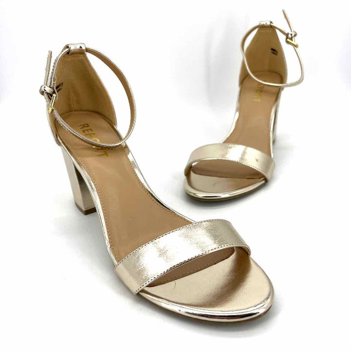 Shoe Size 9 REPORT Gold Sandals