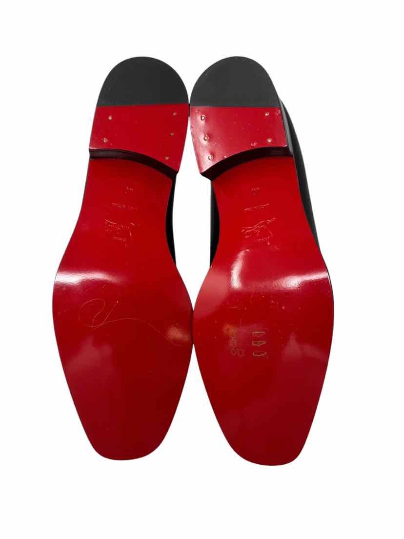 Shoe Size 40 CHRISTIAN LOUBOUTIN Black Leather Boots