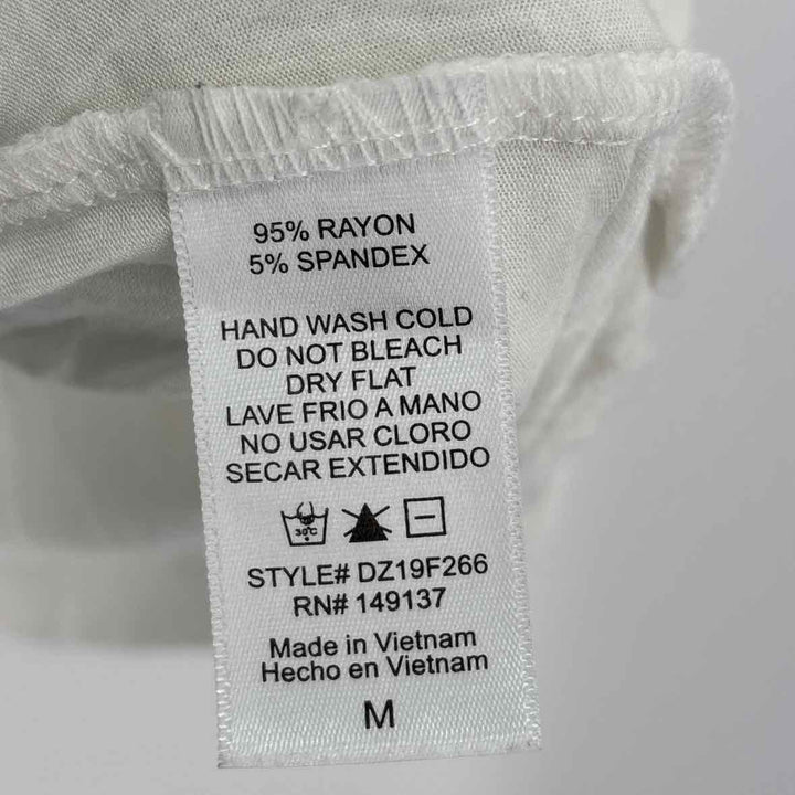 Size One Size Cream Shirt