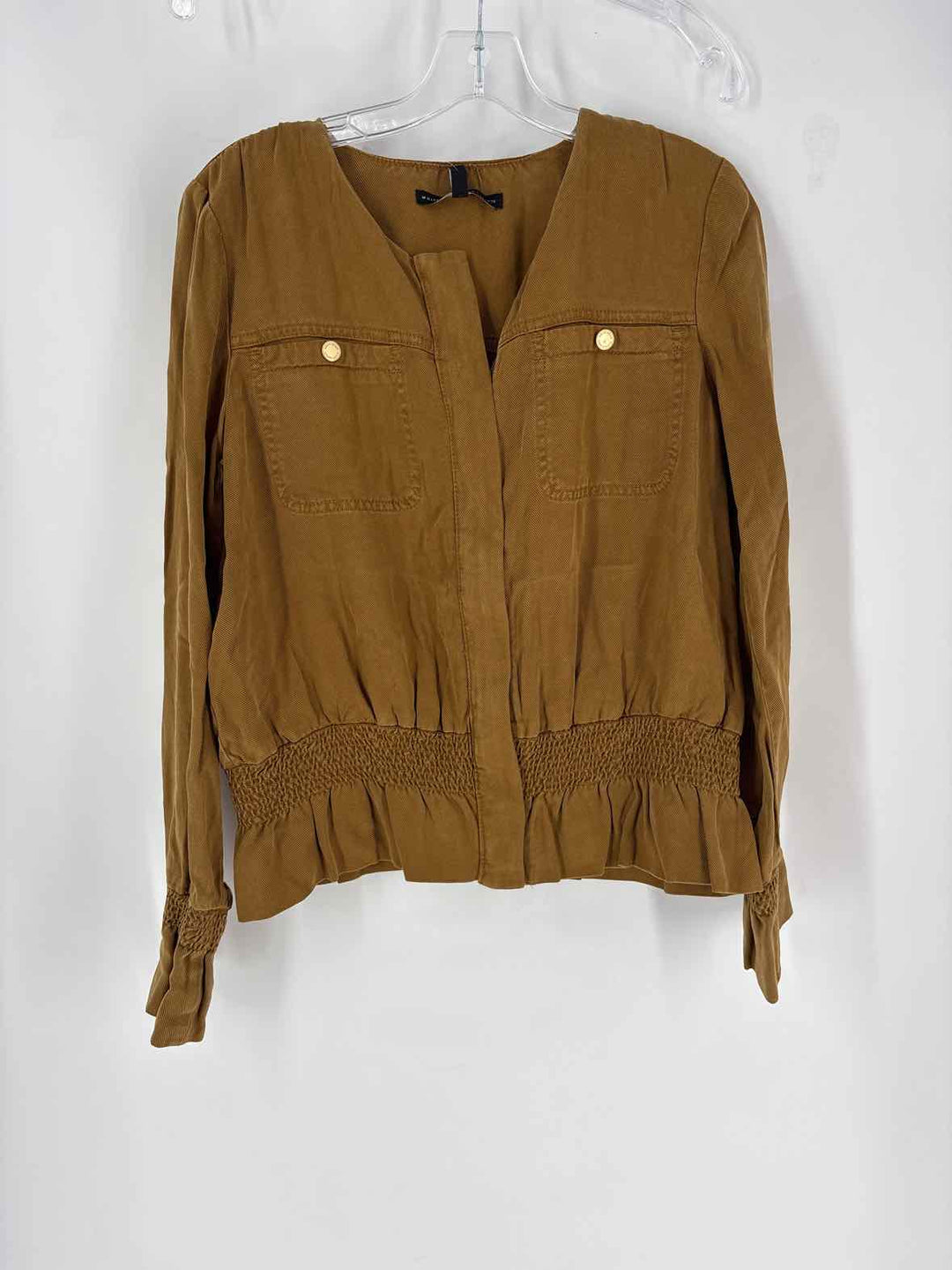 Size L White House Black Market Tan Jacket