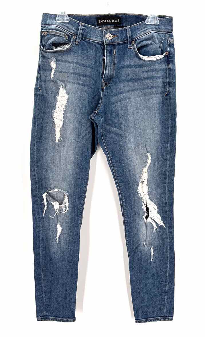 Size 10 EXPRESS Navy Denim Jeans