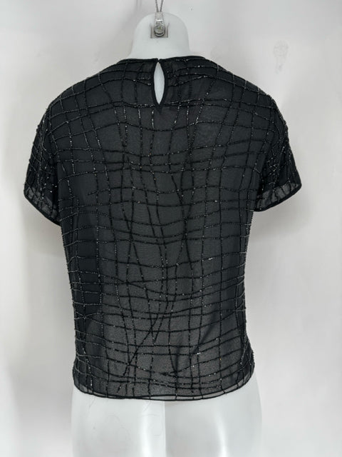 Size 8 Jones New York Black Shirt