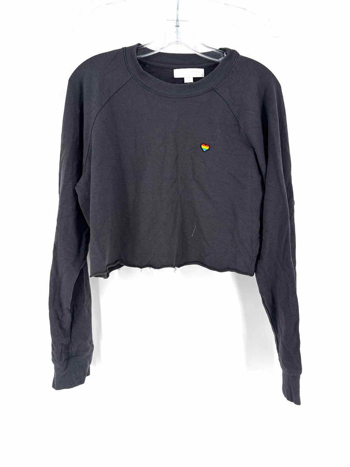Size L SPIRITUAL GANGSTER Charcoal Sweater