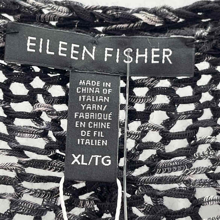 Size XL Eileen Fisher Black Sweater