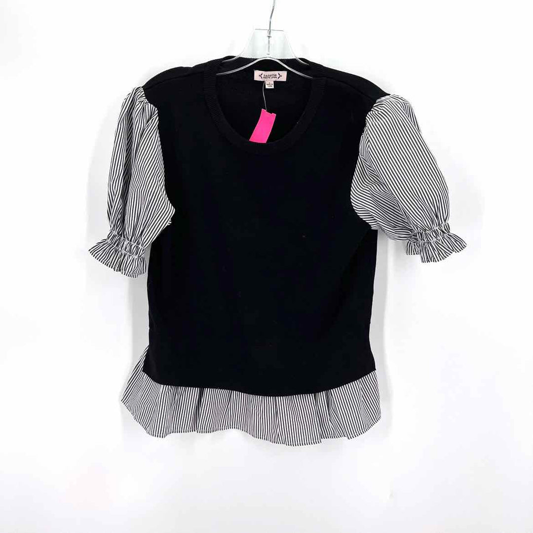 Size L NANETTE LEPORE Black Sweater