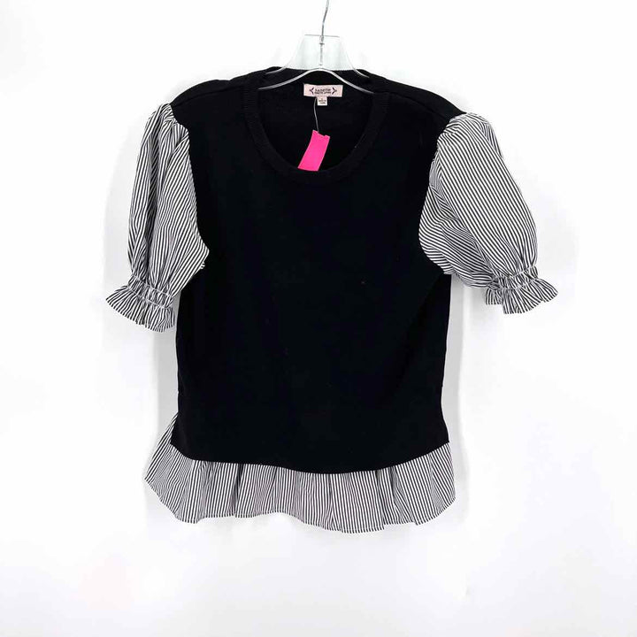 Size L NANETTE LEPORE Black Sweater