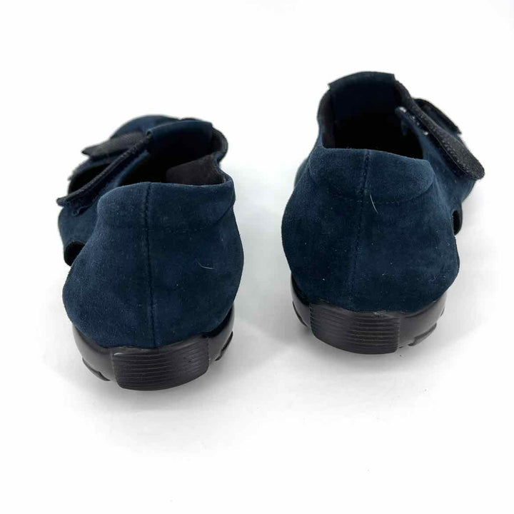 Shoe Size 10 VAN ELI Blue Suede Flats