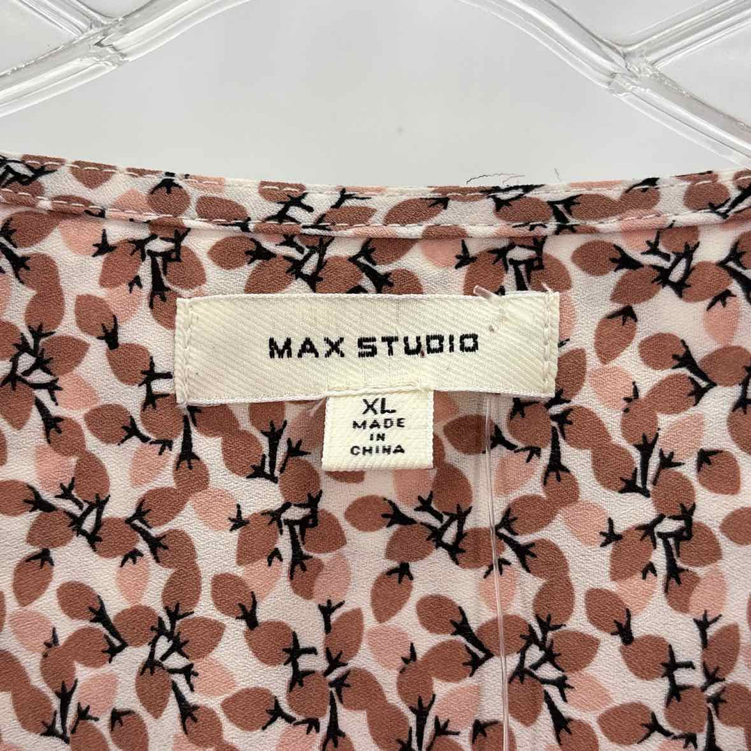 Size XL MAX STUDIO Pink Shirt