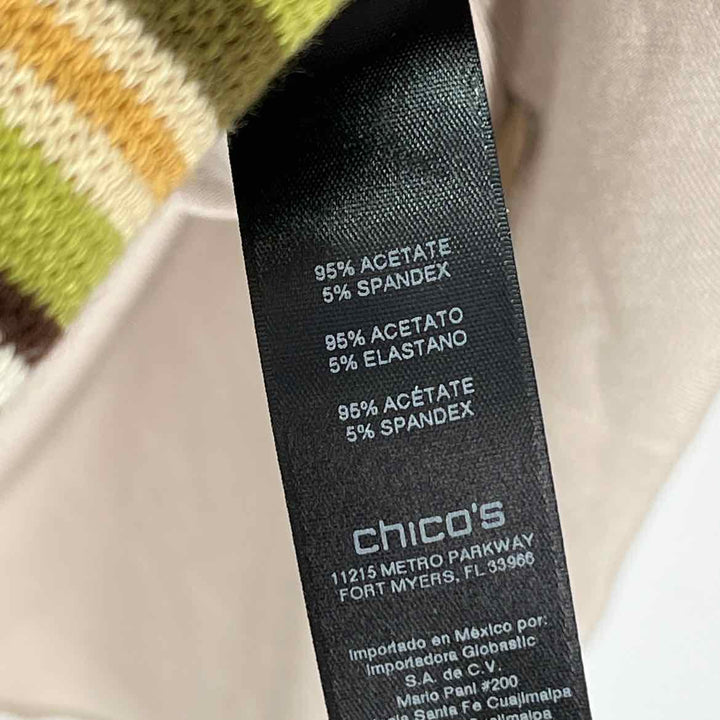 Size L Chico's Tan Shirt