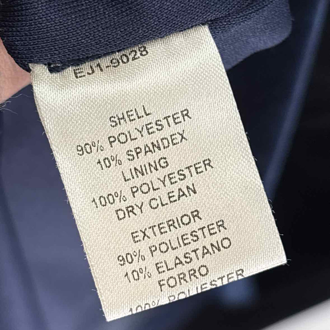Size 8 ELIZA J Navy Velour Dress