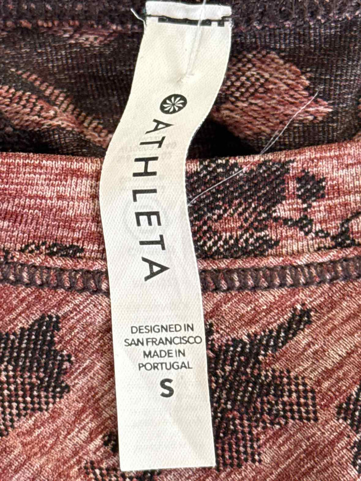 Size S Athleta Burgundy Shirt