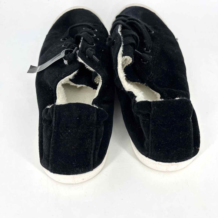 Shoe Size 12 Torrid Black Velvet Sneakers
