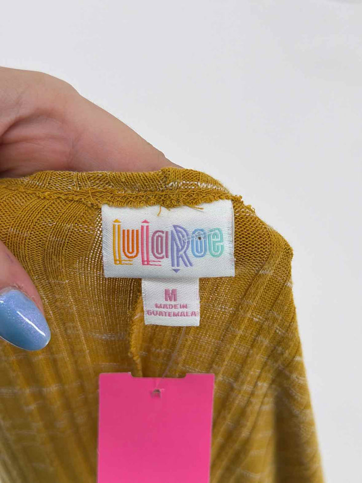 Size M lularoe Mustard Cardigan