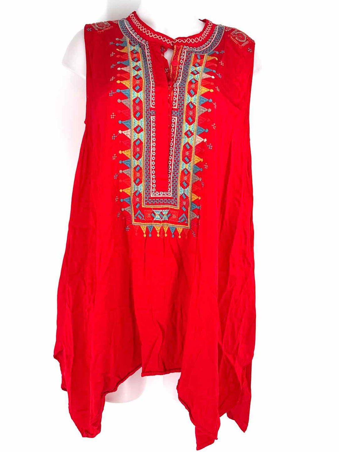Size M Johnny Was Red Shirt