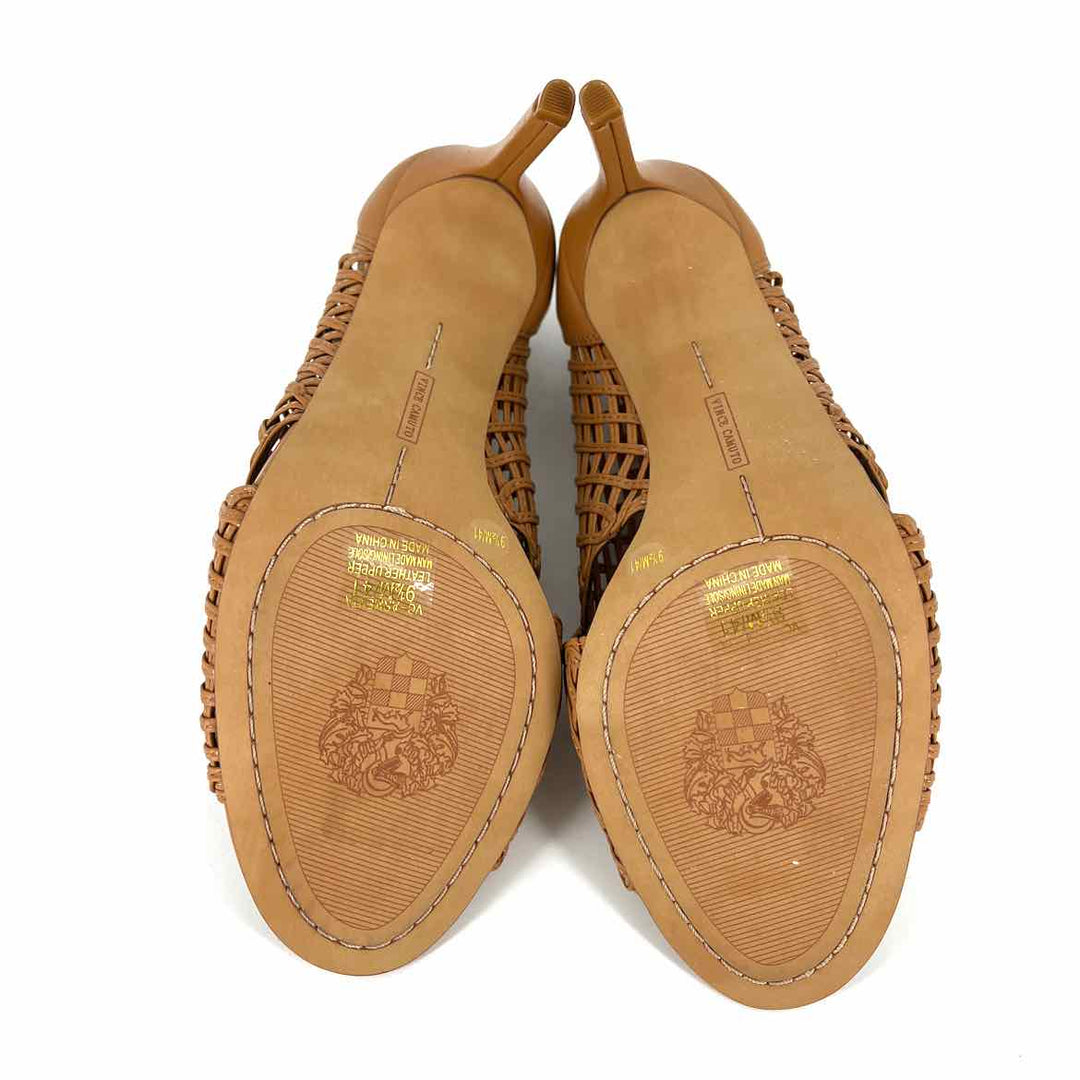 Shoe Size 9.5 Vince Camuto Camel Heels