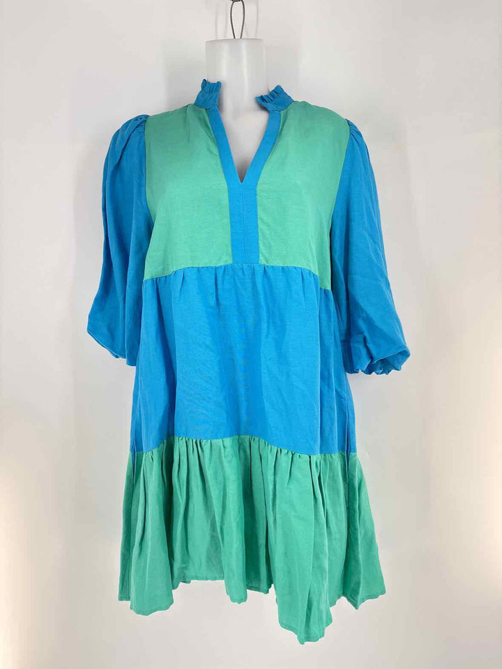 Size S EMILY MCCARTHY Blue Dress