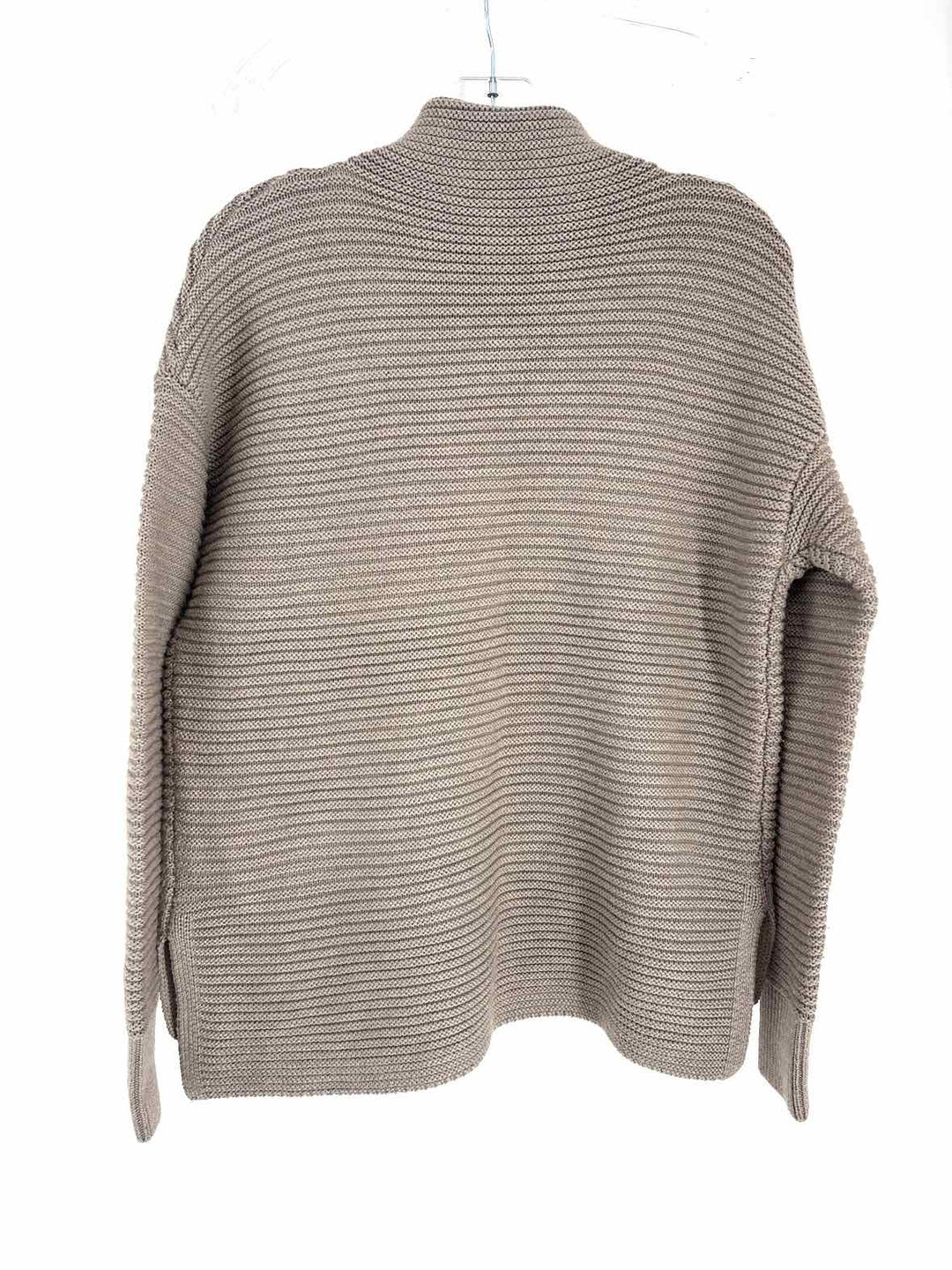 Size S Athleta Khaki Knit Sweater