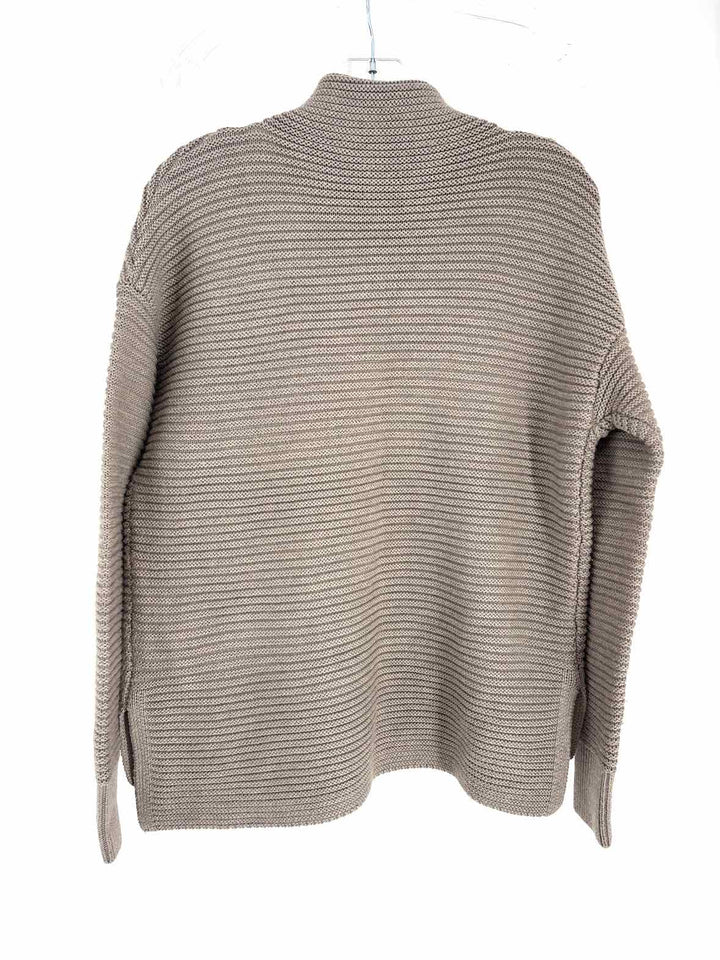 Size S Athleta Khaki Knit Sweater