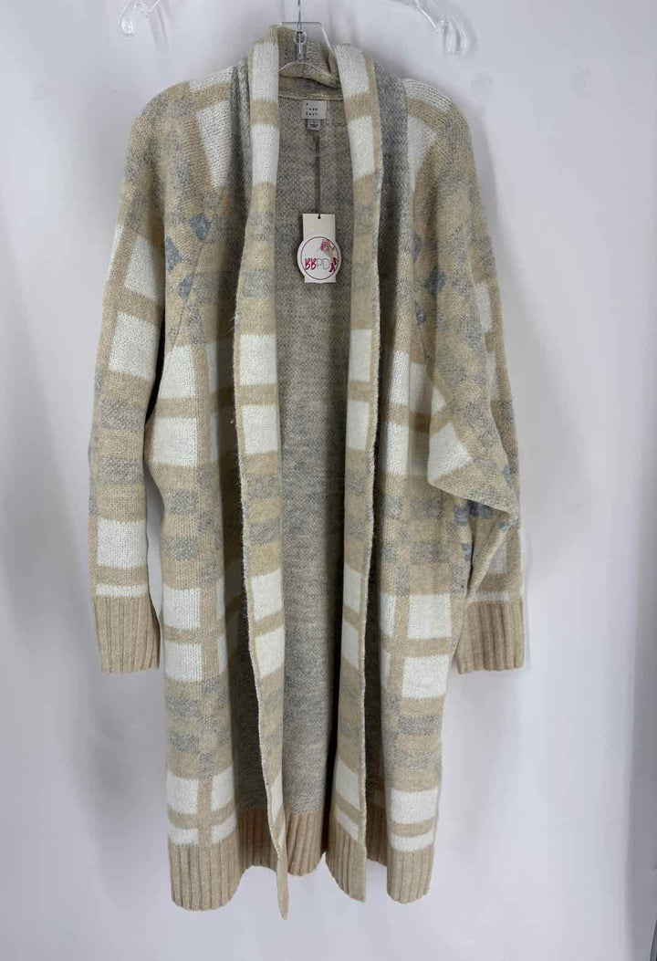Size L A NEW DAY Tan Cardigan
