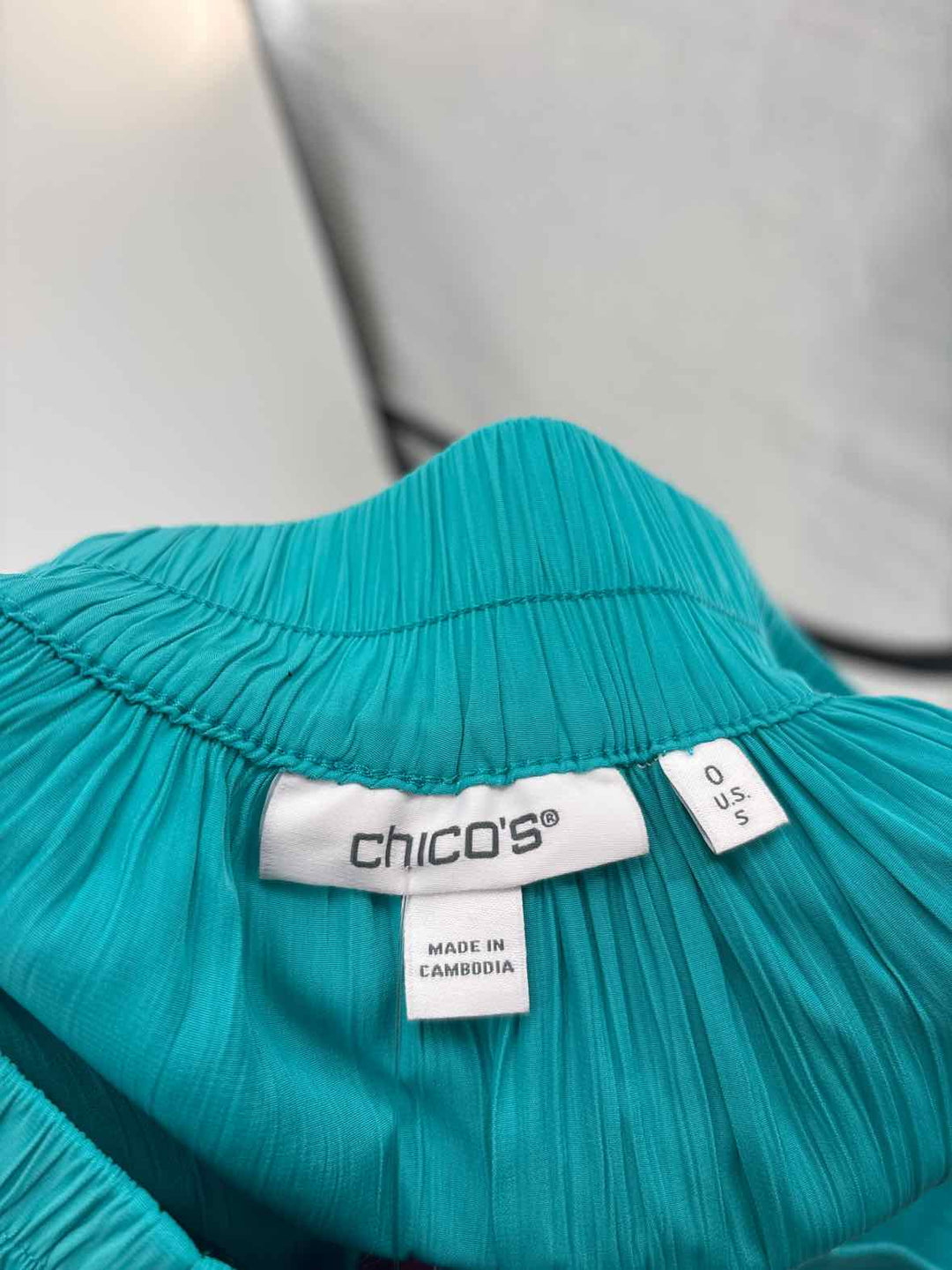 Size S Chico's Teal Skirt