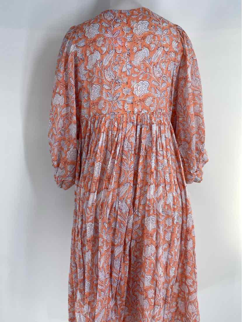 Size M Orange Dress