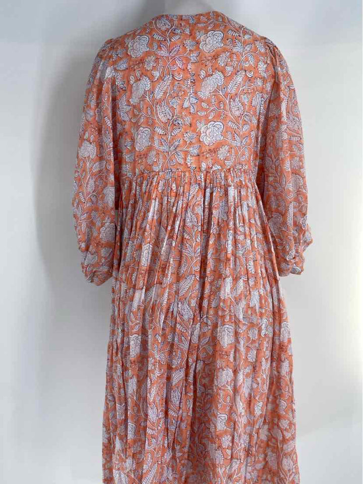 Size M Orange Dress