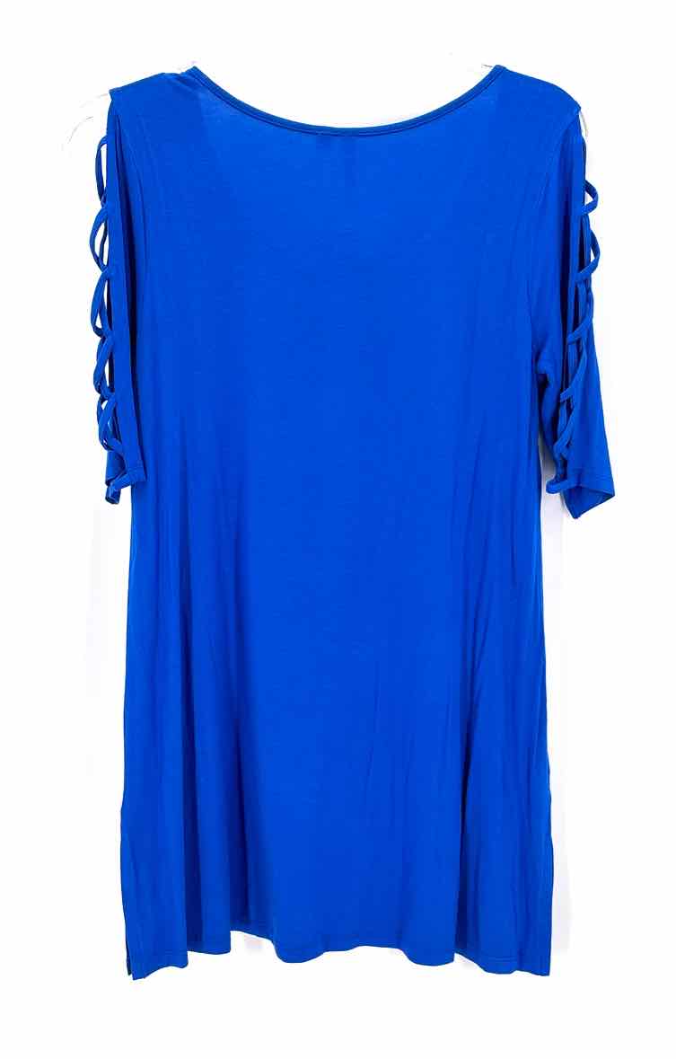 Size S CABLE & GAUGE Blue Shirt