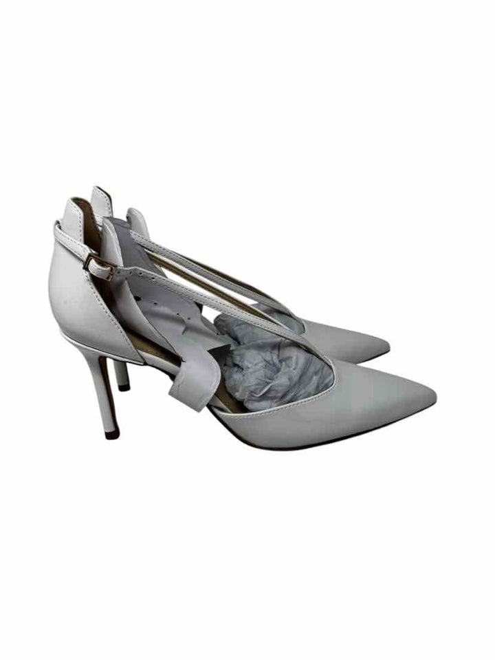 Shoe Size 8 Nine West White PATENT Pumps