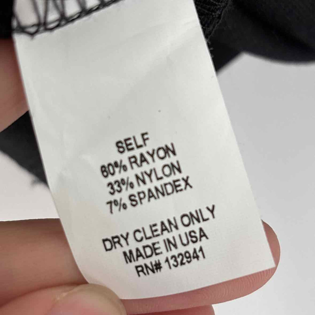 Size S AMANDA UPRICHARD Black Dress