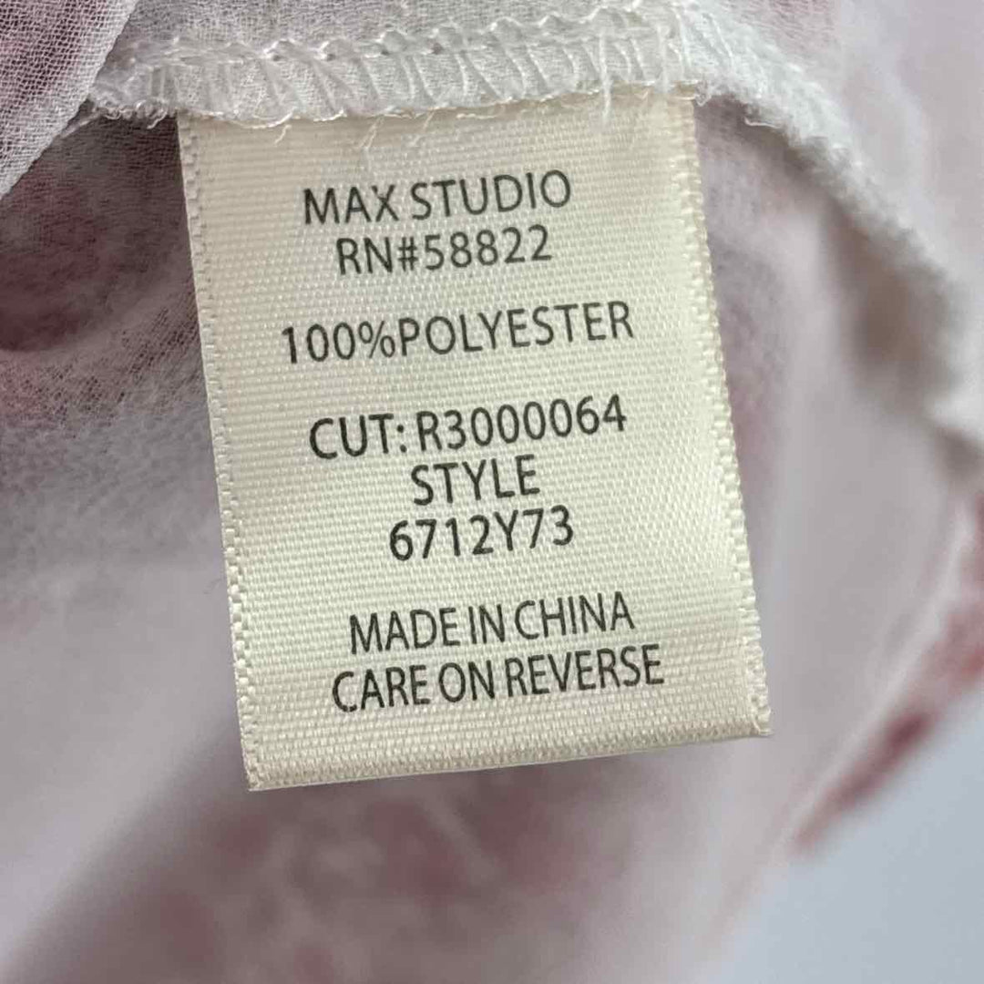 Size M MAX STUDIO Red Shirt
