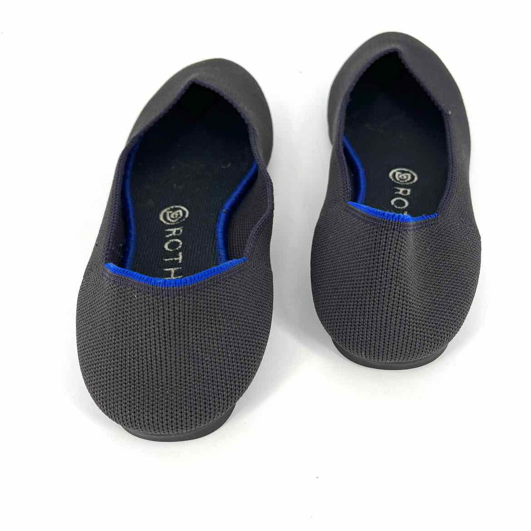 Shoe Size 9 ROTHY'S Charcoal Knit Flats